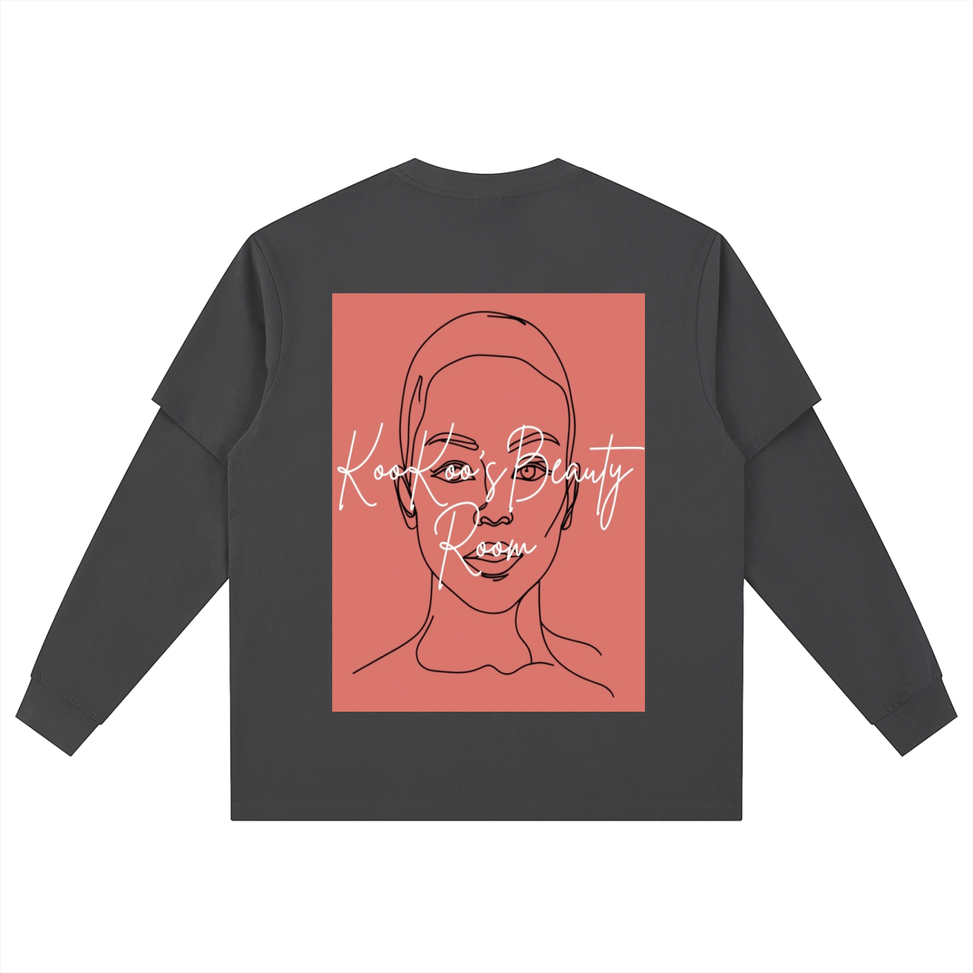 Layered Long Sleeve Oversized Tee